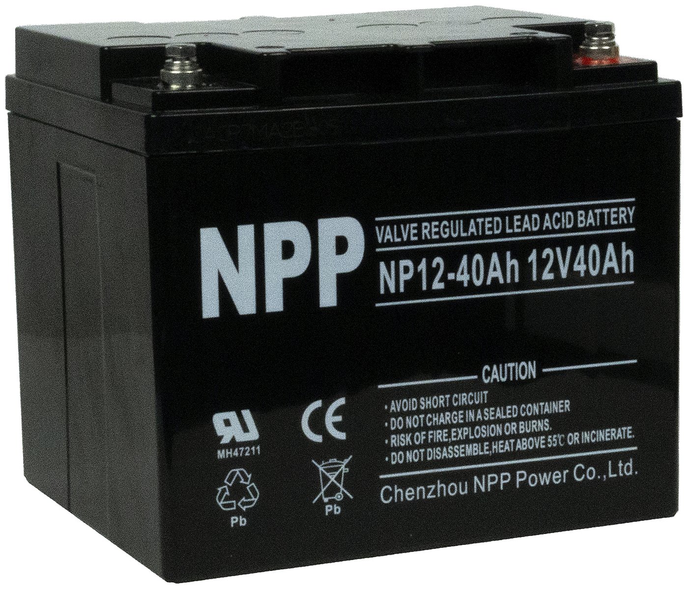 Изображение товара Аккумуляторная батарея NPP NP12-40 12V40Ah