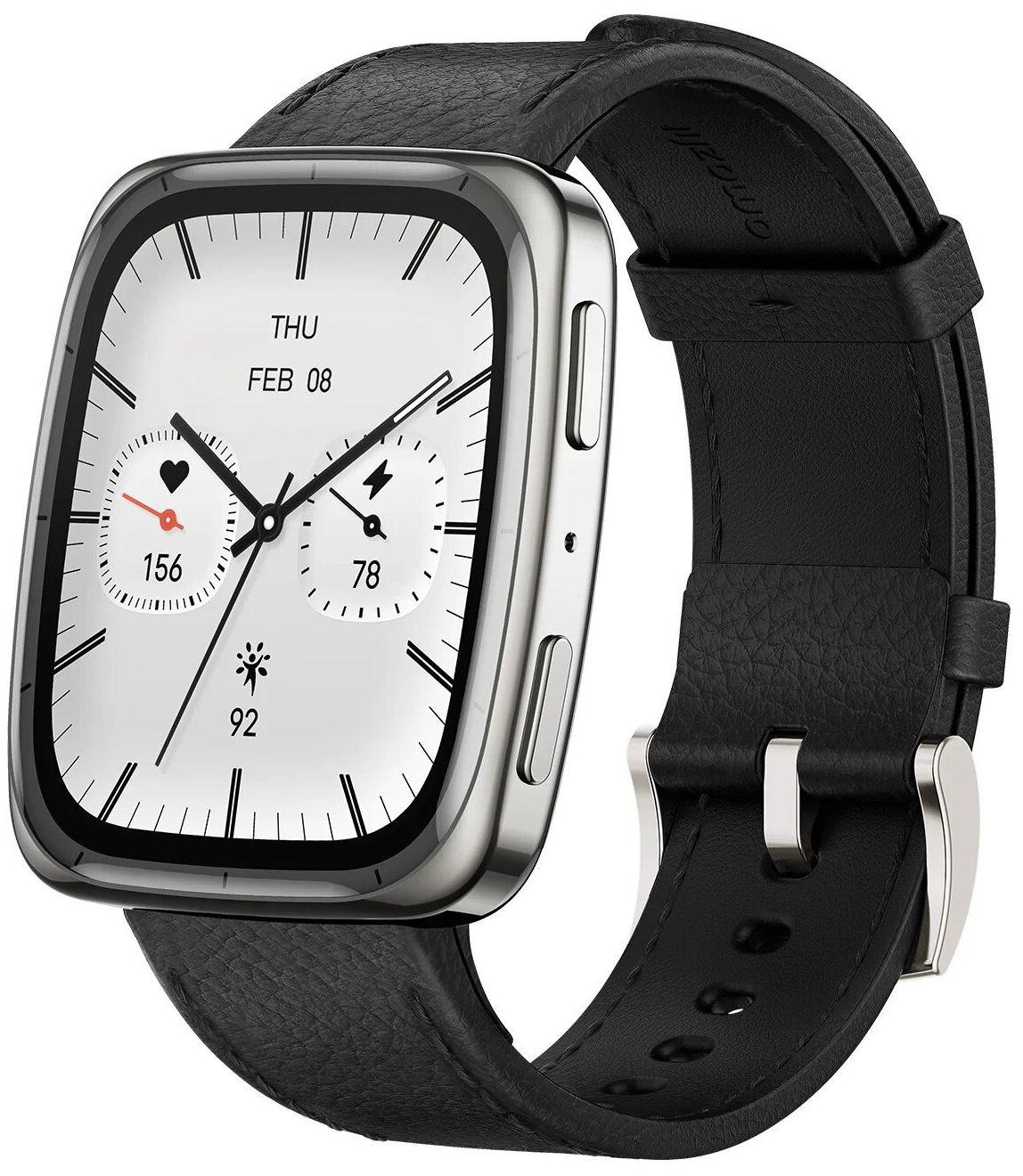 Изображение товара Умные часы и браслет Amazfit A2440 Active 2S Black Leather (6972596108825)