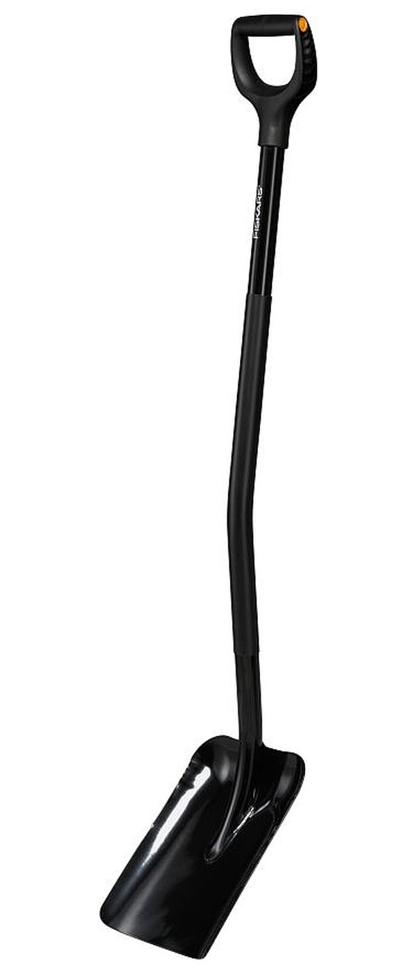 Изображение товара Лопата совковая Fiskars Ergonomic Pro (1066711) Изображение товара Лопата совковая Fiskars Ergonomic Pro (1066711)