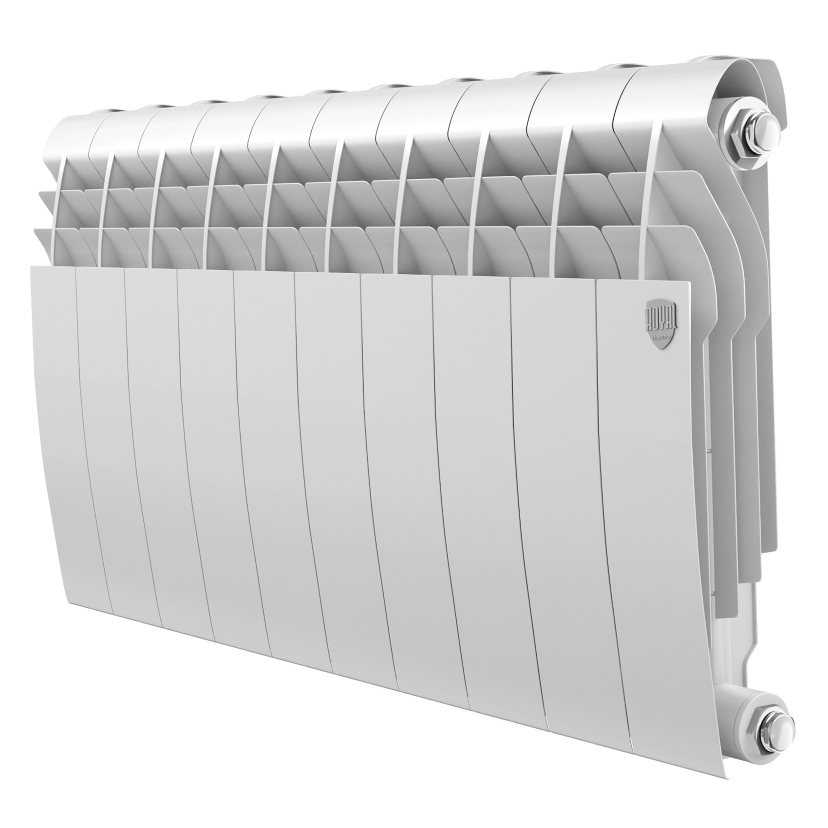 Изображение товара Водяной радиатор отопления Royal Thermo BiLiner 350 10 секций белый
