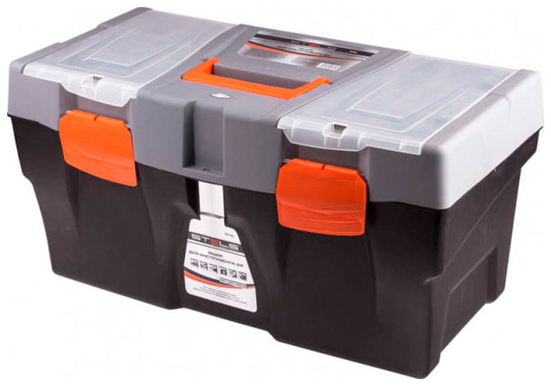 Изображение товара Ящик для инструмента Stels 90706 23", 590х300х300 мм, пластик