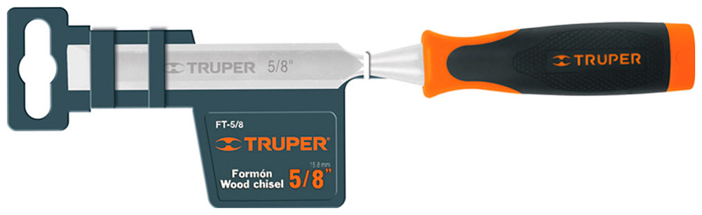 Изображение товара Стамеска по дереву Truper 16 мм FT-5/8 14624 - профессиональный инструмент для столярных работ