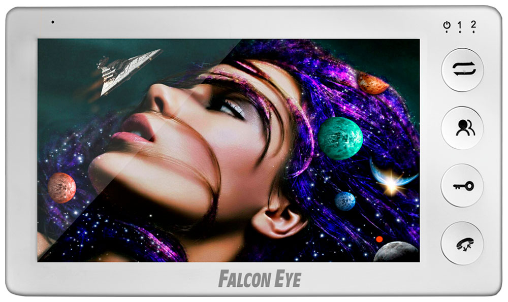 Видеодомофон Falcon Eye Cosmo блок питания бп для ноутбука hp 18 5v 4 9a 4 8x1 7 mm 1550dm