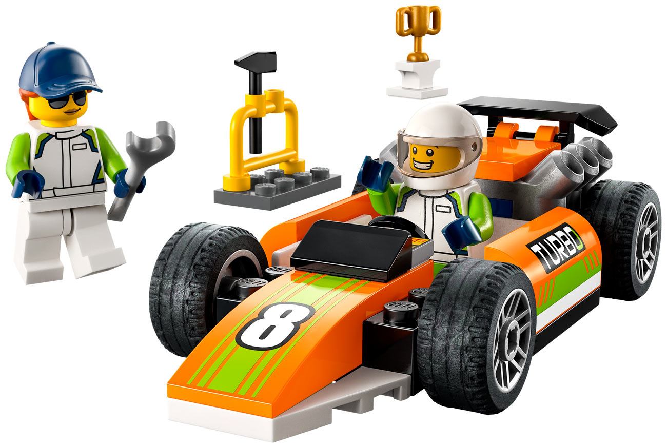 Конструктор LEGO Lego City Great Vehicles Гоночный автомобиль 60322 Конструктор LEGO Lego City Great Vehicles Гоночный автомобиль 60322