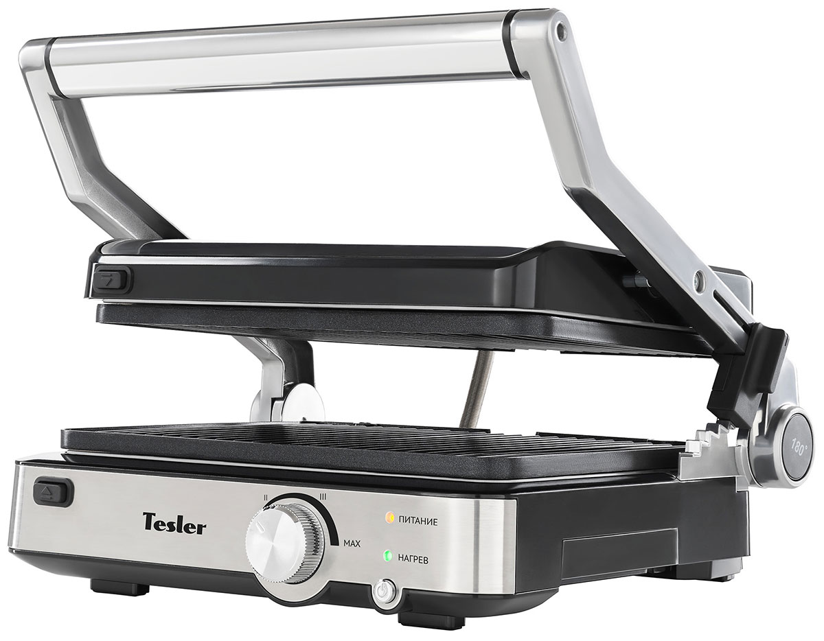 

Гриль Tesler EG-205, Нержавеющая сталь/черный