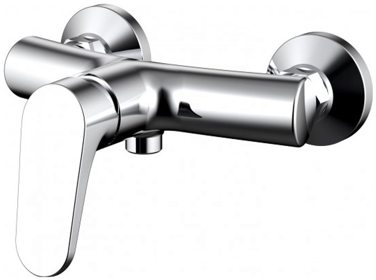 Изображение товара Смеситель для душа Bravat Eler F9191238CP-01-RUS хром настенный керамический картридж