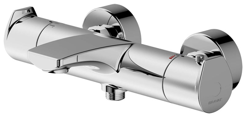 Изображение товара Смеситель для ванны с душем Bravat Nizza F6353387CP-01-RUS хром