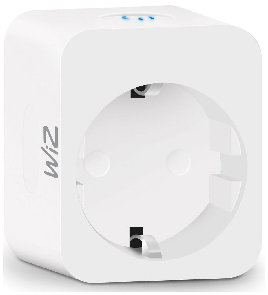 Умная розетка Wiz Smart Plug (929002427101) светильник wiz imageo spots 3x5w rgb white 929002658901
