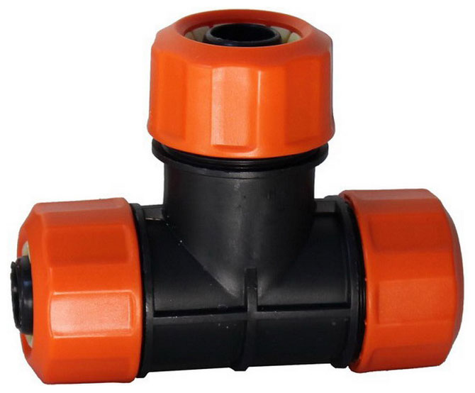 Изображение товара Переходник Т-образный Amigo для шлангов 3/4-3/4-3/4 74009