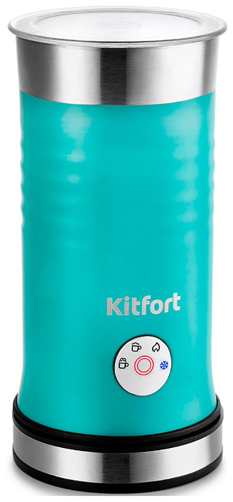 Капучинатор Kitfort КТ-786-2, темно-бирюзовый капучинатор kitfort кт 786 2 темно бирюзовый