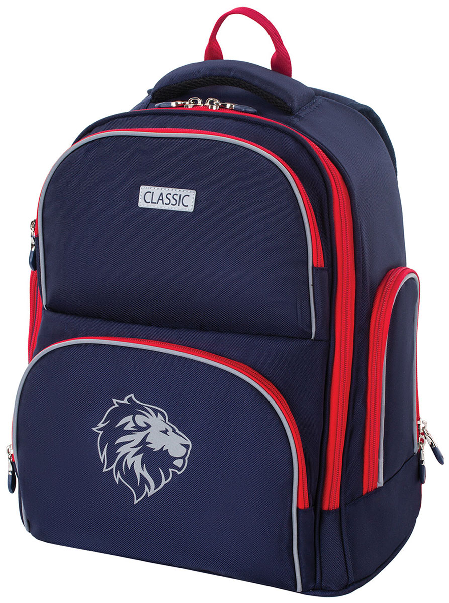 Изображение товара Рюкзак Brauberg CLASSIC синий легкий и прочный 37x32x21 см