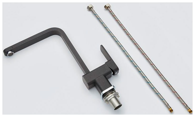 Изображение товара Кухонный смеситель Emar 3014.7 Антрацит Латунь