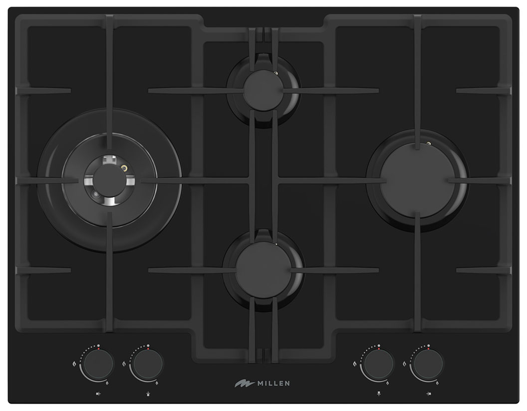 

Газовая варочная панель Millen MGHGD 6501 BB, Черный
