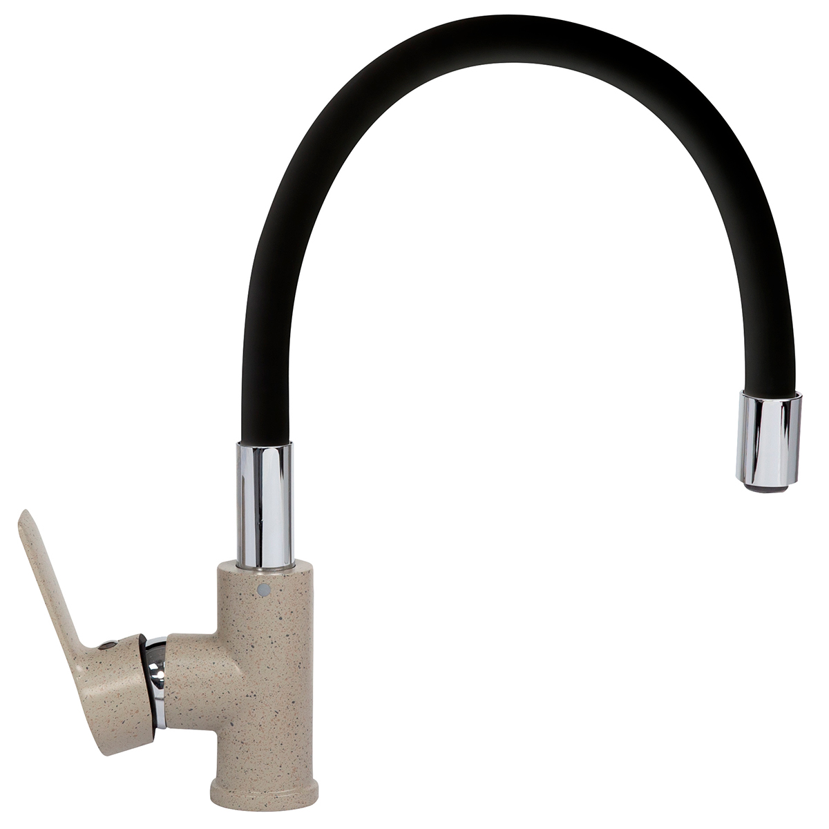 Изображение товара Кухонный смеситель Zigmund & Shtain 2400B речной песок однозахватный