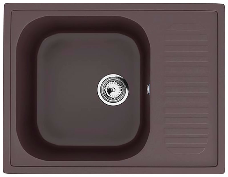 

Кухонная мойка Ulgran U-202/шоколад U-202-345, Шоколадный