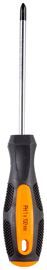 Изображение товара Отвертка крестовая Вихрь PH1 100 мм для монтажа и демонтажа
