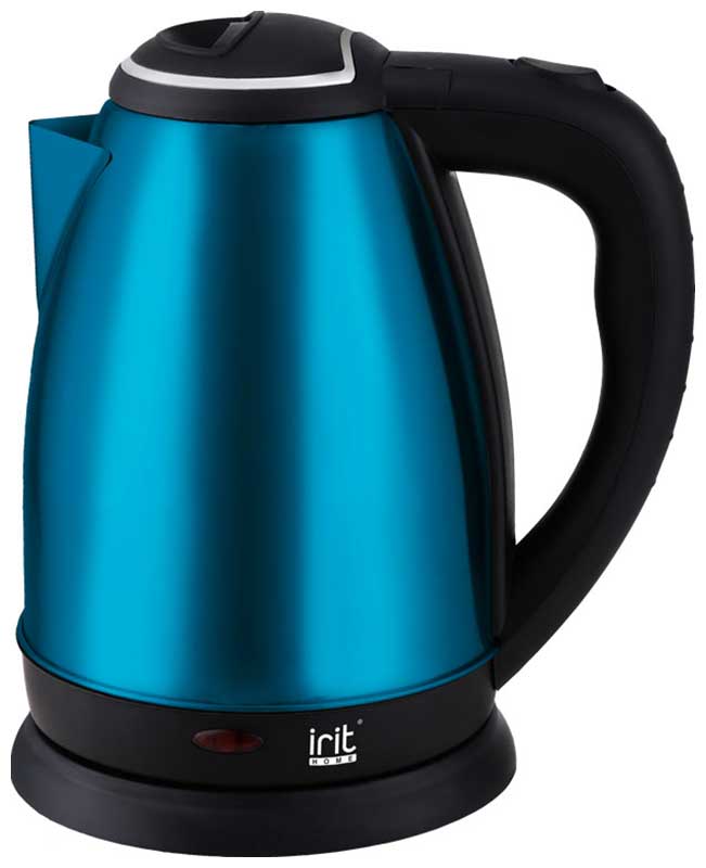 Чайник электрический IRIT IR-1344 синий чайник электрический irit ir 1344 металл 2 л 1500 вт синий