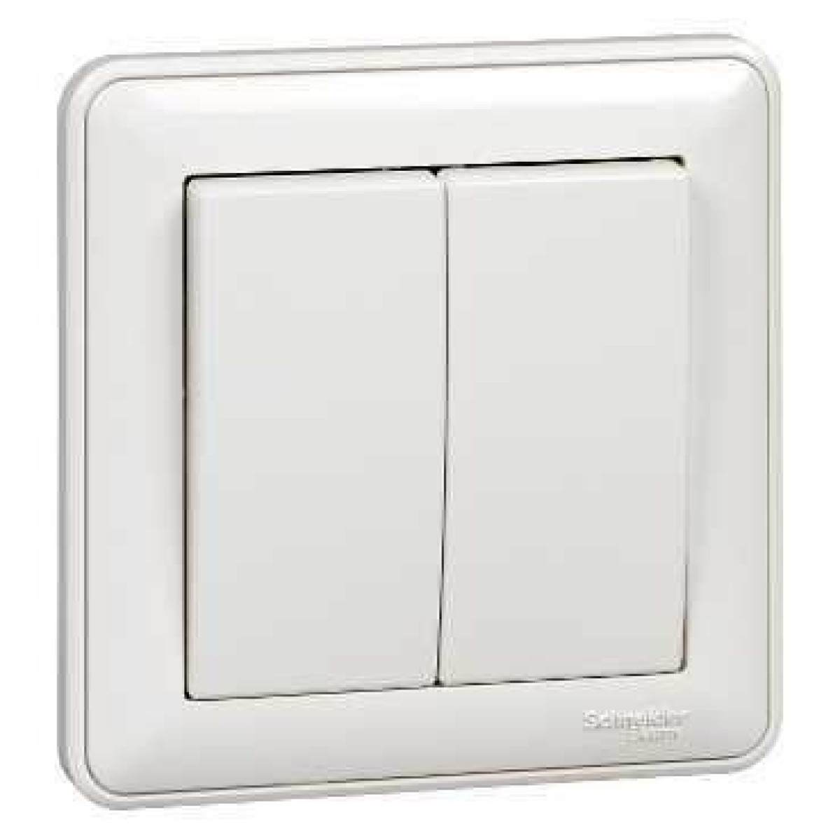 Изображение товара Выключатель 2-кл. СП W59 10А IP20 белый для открытой установки