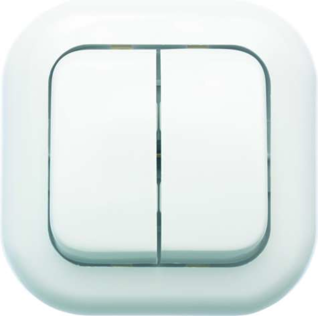 Изображение товара Выключатель 2-клавишный Кунцево-Электро С56-034 IP20 белый