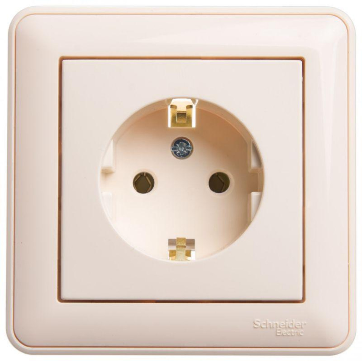 Изображение товара Розетка Systeme Electric W59 16А IP20 с заземлением встраиваемая