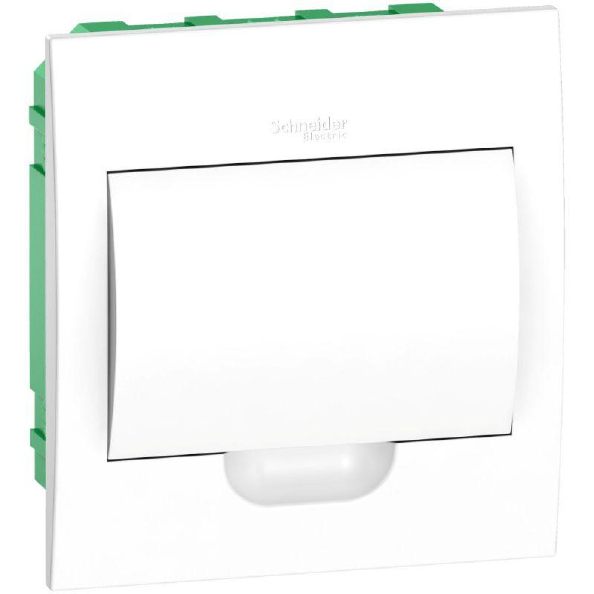 Изображение товара Высоковольтный бокс встроенный Easy9 1 ряд 8мод IP40 IK07 63А 2 клеммы бел дверцей