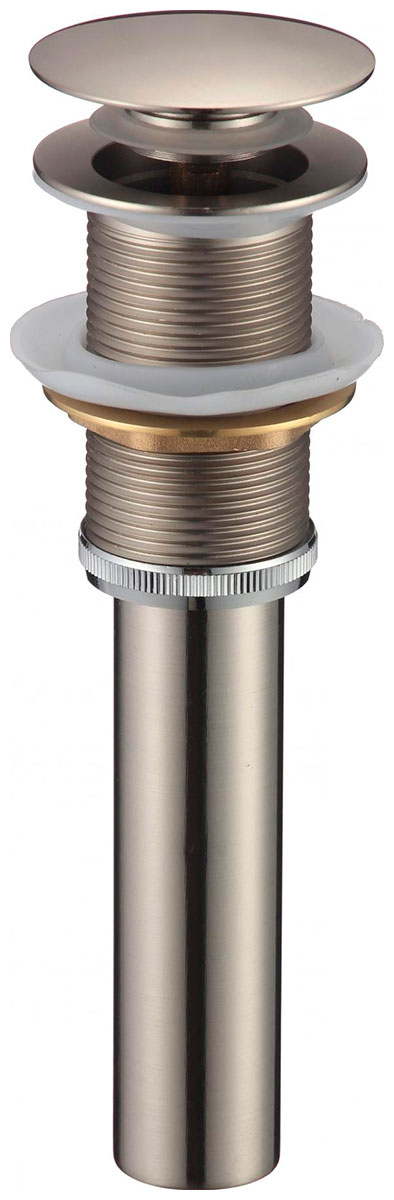 Изображение товара Донный клапан Savol S-XS002L без перелива из нержавеющей стали сатин