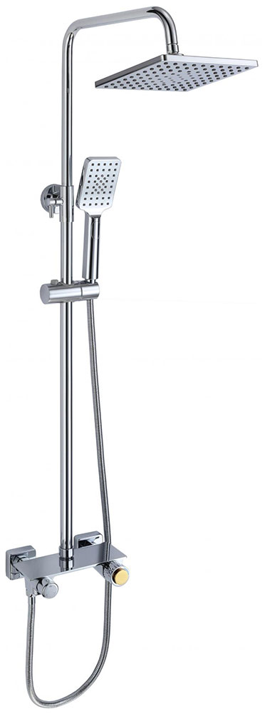 Изображение товара Душевая система Savol S-601144 с верхним тропическим душем и керамическим механизмом