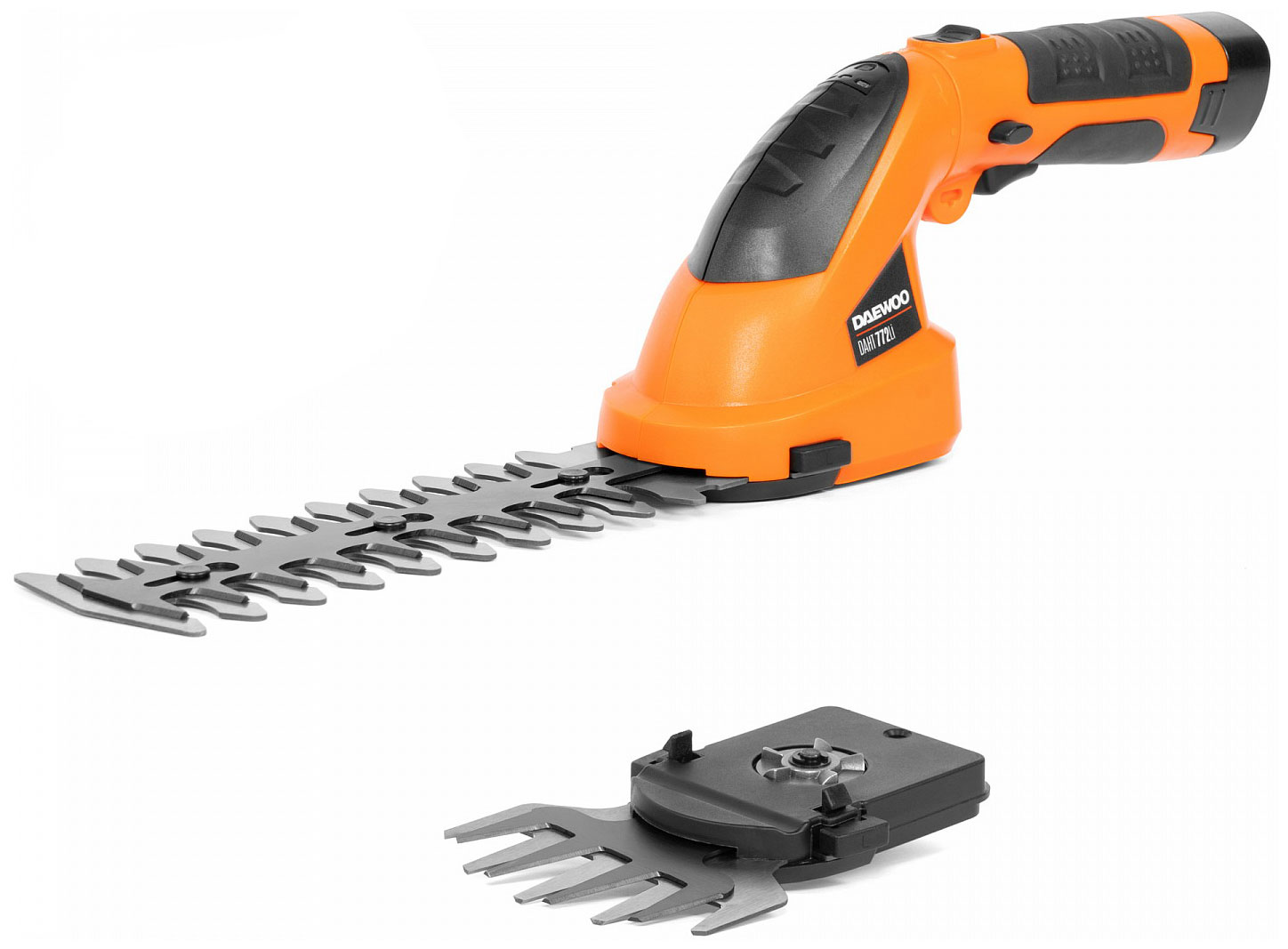

Ножницы-кусторез аккумуляторные Daewoo Power Products DAHT 772Li, Черный/оранжевый
