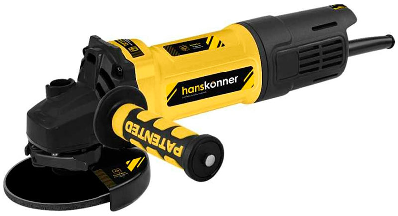 Машина углошлифовальная Hanskonner HAG13125TJE