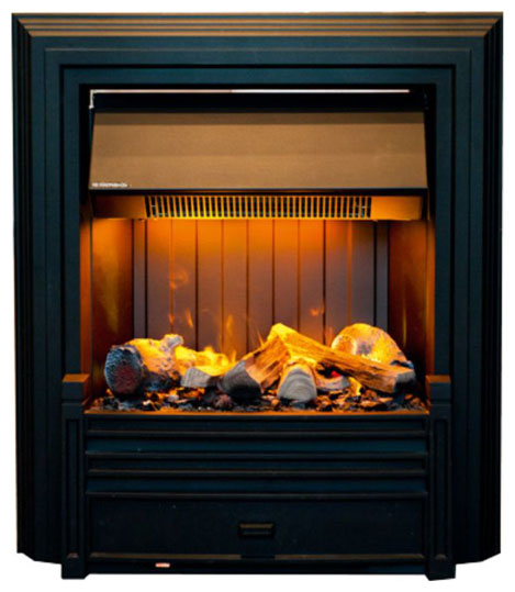 Изображение товара Электрический очаг Dimplex Brookline Black с эффектом пламени