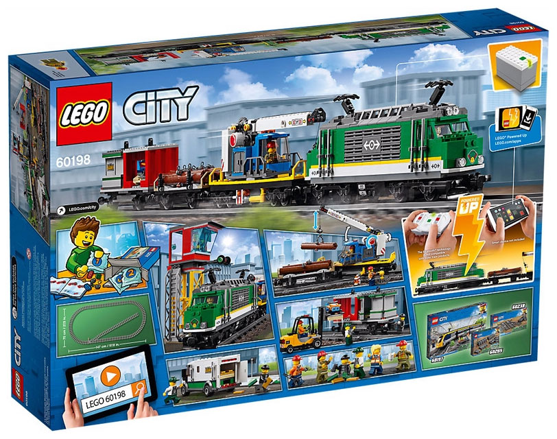 Конструктор Lego City Trains 60198 Товарный поезд Конструктор Lego City Trains 60198 Товарный поезд