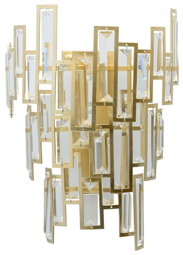 Изображение товара Бра настенное MW-light Монарх 2x40W E14 с прозрачным плафоном