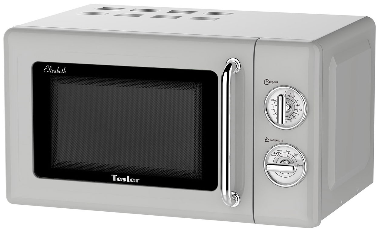 Изображение товара Микроволновая печь Tesler Elizabeth MM-2045 GREY 20л механика разморозка