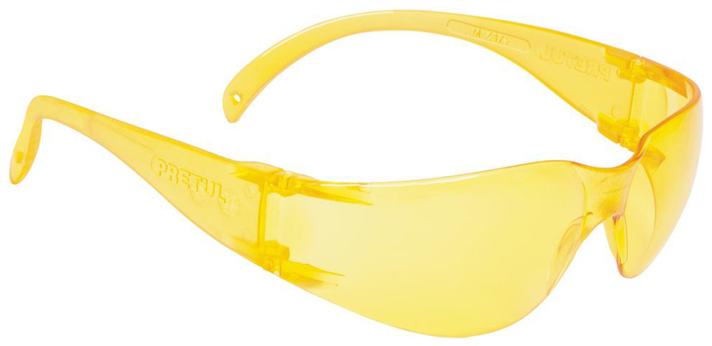 Изображение товара Защитные очки Pretul 20403 янтарные для газонокосилок и триммеров
