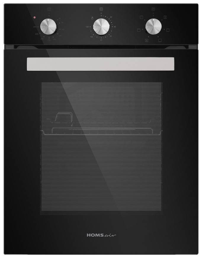 Изображение товара Электрический духовой шкаф Homsair OEF451BK с грилем и конвекцией 51 л