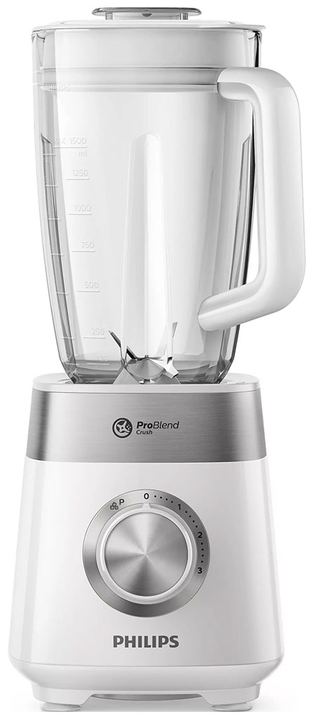 Изображение товара Стационарный блендер Philips HR2224/00 мощностью 800 Вт с 3 режимами