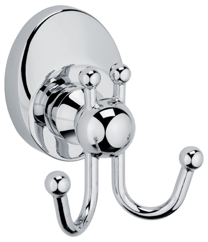 Изображение товара Крючок улитка Fixsen Europa FX-21805C хром 2 крюка настенный