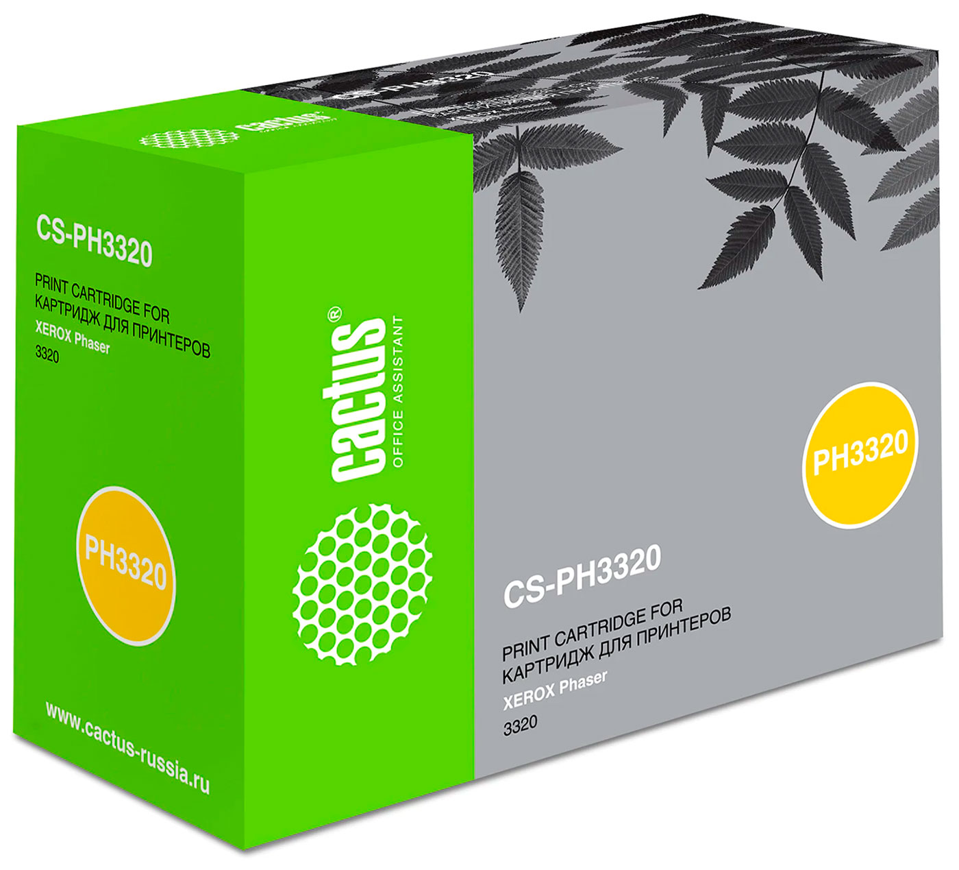 Изображение товара Картридж лазерный Cactus CS-PH3320 для Xerox Phaser 3320 ресурс 5000 страниц