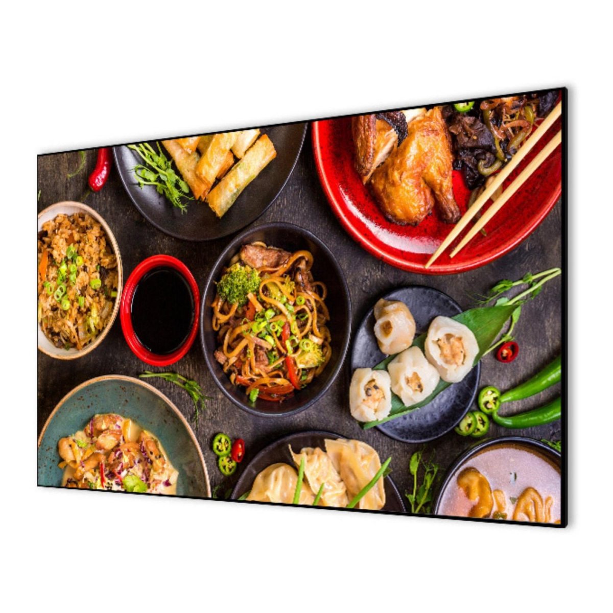 Изображение товара Экран на раме Cactus CS-PSALR-201X114 114x201 см настенный натяжной