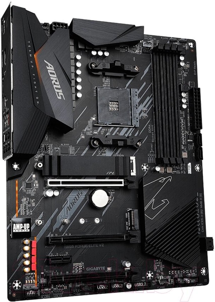 Изображение товара Материнская плата Gigabyte B550 AORUS ELITE V2 (AM4, ATX)