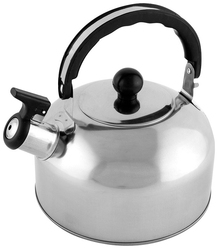 Изображение товара Чайник для плиты Mallony Casual, из нержавеющей стали, 2.5 л., зеркальная полировка (007297)