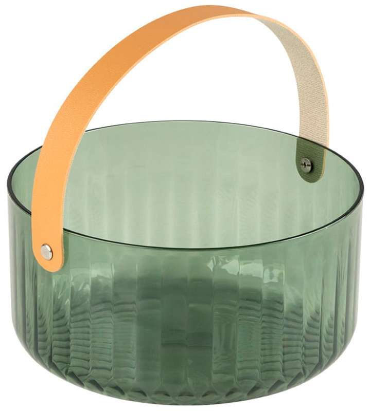Изображение товара Фруктовница Mallony SKANDI 21x21x10.5 см, стильный дизайн и ручка