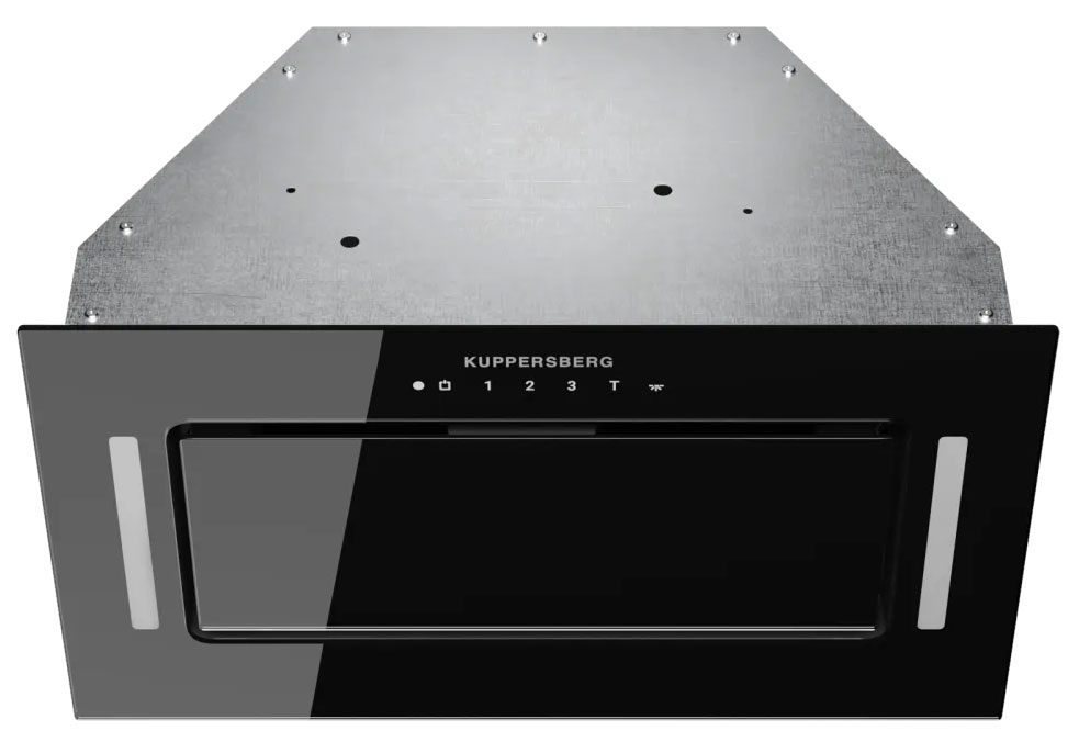 Изображение товара Встраиваемая вытяжка Kuppersberg INNOVA V 60 Black с сенсорным управлением