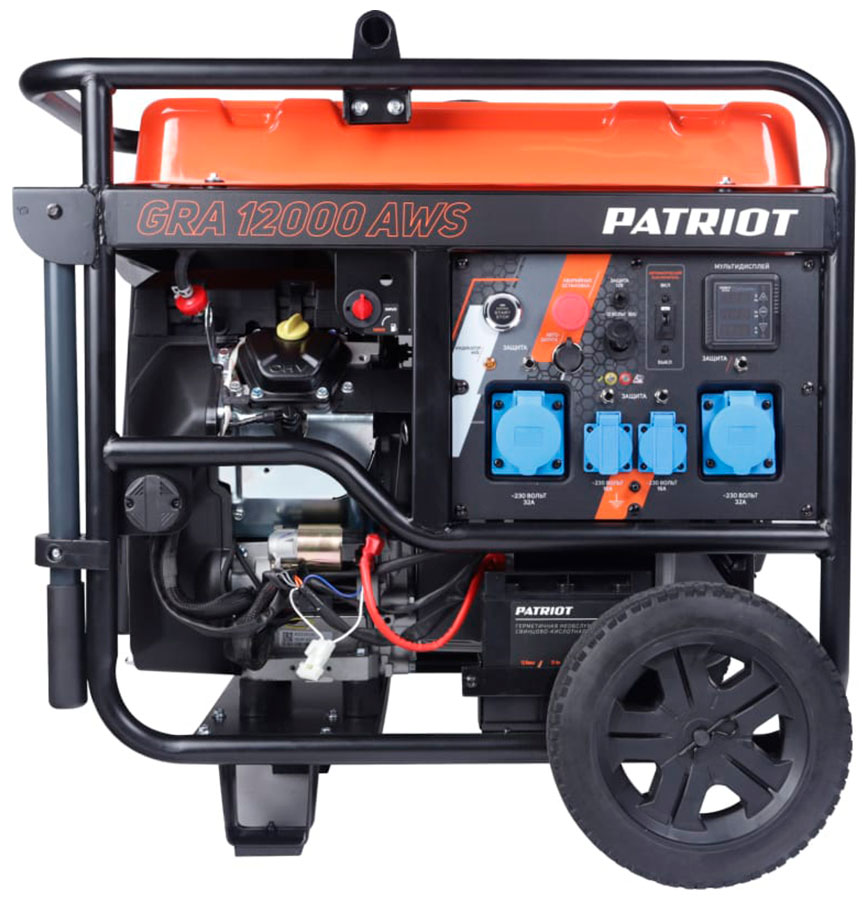 Изображение товара Генератор бензиновый Patriot GRA 12000AWS Изображение товара Генератор бензиновый Patriot GRA 12000AWS