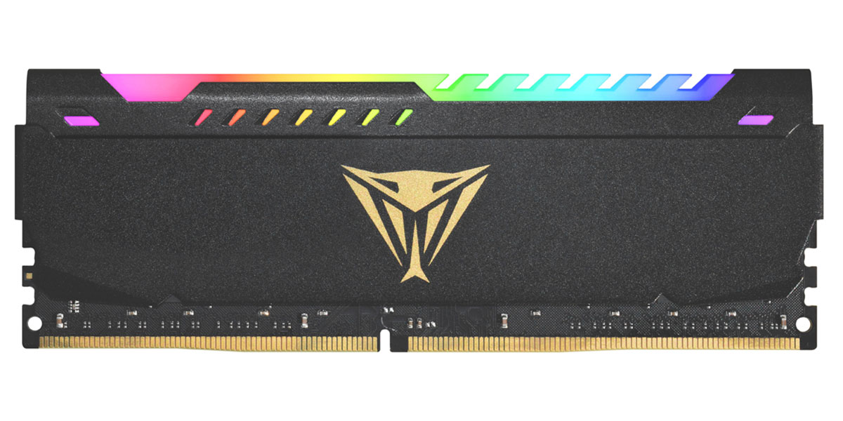 Изображение товара Оперативная память Patriot Memory DDR4 8GB 3600Mhz Viper Steel RGB (PVSR48G360C0)