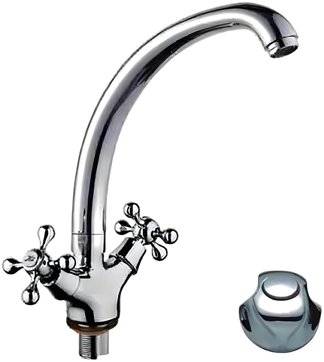 

Смеситель для кухни D-Lin D153817, хром, Xром