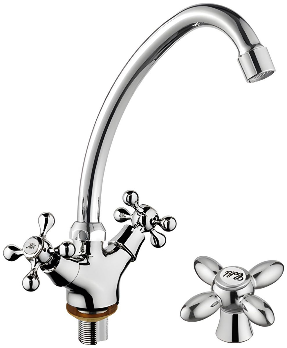 

Кухонный смеситель D-Lin D153808-G, хром