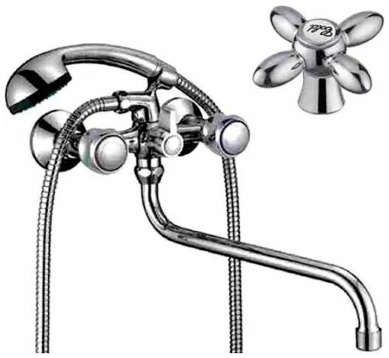 Изображение товара Смеситель для ванны D-Lin хром (D146808)