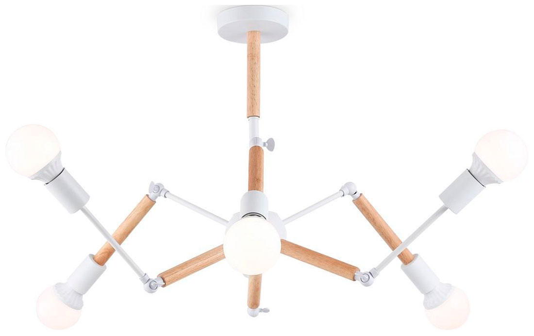 Изображение товара Подвесная люстра Ambrella Light Traditional Loft TR80485 в стиле лофт для столовой