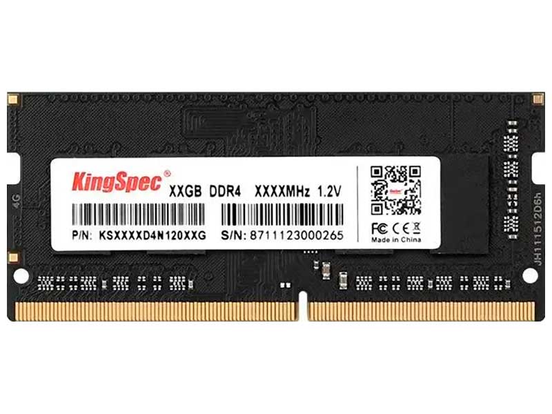 Изображение товара Оперативная память Kingspec DDR4 4GB 3200MHz (KS3200D4N12004G)